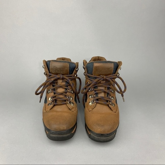 G.h. Bass Men’s Vintage Leather Hiking Boots Size 8 Brown - Picture 8 of 11